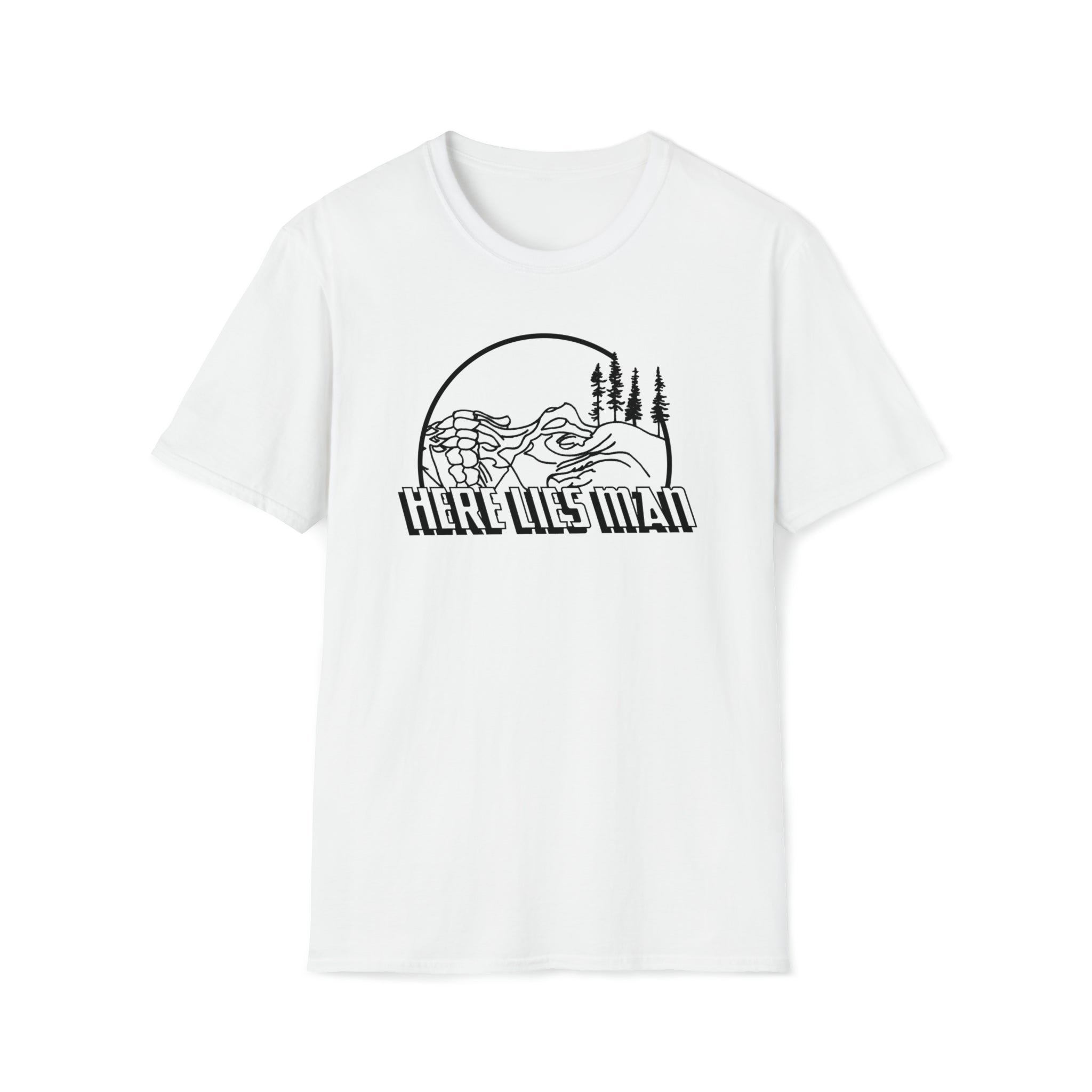 VINTAGE SKULLSCAPE - Unisex Softstyle T-Shirt