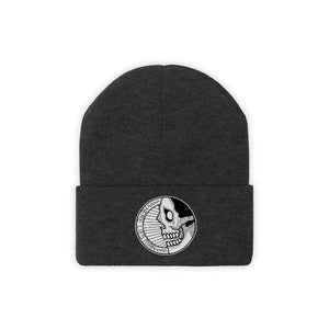 CIRCLE SKULL - Knit Beanie - USA