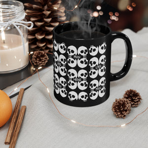 4 SKULLS - 11oz Black Mug (new) - USA